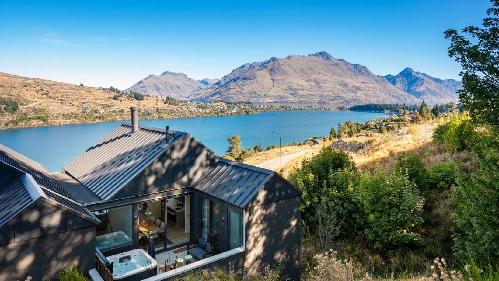 The Tiers- Hot Tub- Ac- Bbq- Free Parking Villa Queenstown Exterior photo